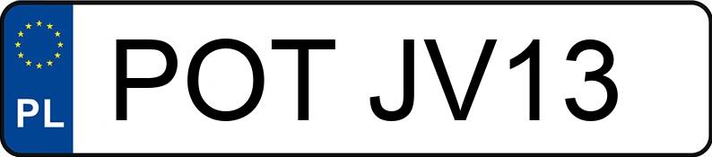 Numer rejestracyjny POT JV13 posiada PORSCHE 911 Carrera Coupe (991) MR`11 E5 911 Carrera Coupe (991) MR`11 E5 - POTJV13