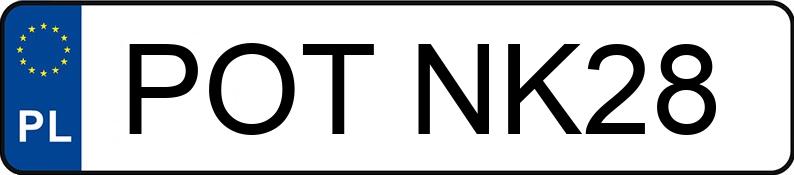 Numer rejestracyjny POT NK28 posiada JAGUAR XF 3.0 Diesel MR`12 E5 Premium Luxury - POTNK28