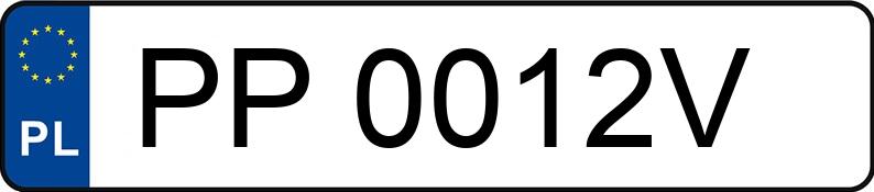 Numer rejestracyjny PP 0012V posiada BMW 735i E32 735i E32 - PP0012V