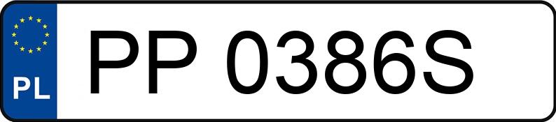 Numer rejestracyjny PP 0386S posiada KIA SPORTAGE - PP0386S Numer rejestracyjny PP 0386S posiada KIA SPORTAGE - PP0386S