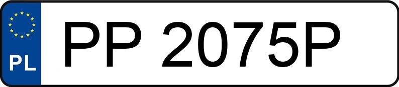 Numer rejestracyjny PP 2075P posiada MAN TGX 18.500 4X2 BLS - PP2075P Numer rejestracyjny PP 2075P posiada MAN TGX 18.500 4X2 BLS - PP2075P