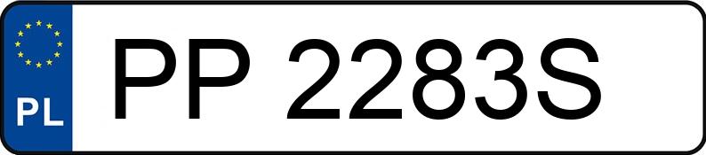 Numer rejestracyjny PP 2283S posiada CITROEN DS3 - PP2283S Numer rejestracyjny PP 2283S posiada CITROEN DS3 - PP2283S