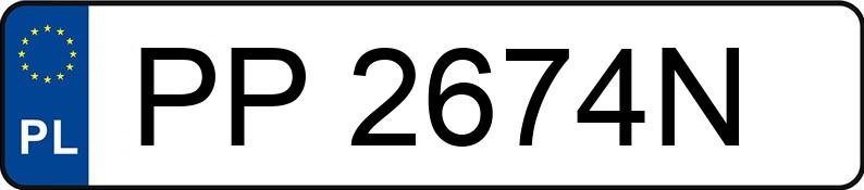 Numer rejestracyjny PP 2674N posiada FORD PUMA - PP2674N