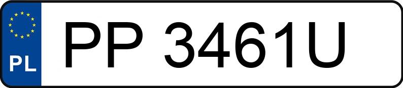 Numer rejestracyjny PP 3461U posiada MERCEDES-BENZ SPRINTER - PP3461U