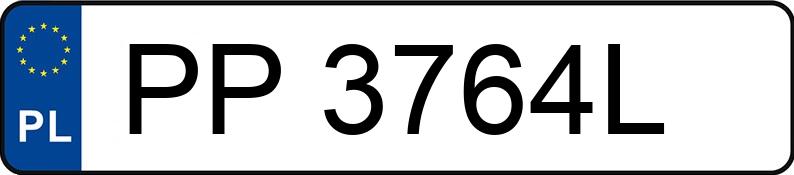 Numer rejestracyjny PP 3764L posiada CITROEN C4 - PP3764L