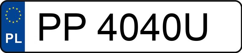 Numer rejestracyjny PP 4040U posiada PORSCHE Panamera MR`16 E6 4S Executive Aut. - PP4040U Numer rejestracyjny PP 4040U posiada PORSCHE Panamera MR`16 E6 4S Executive Aut. - PP4040U