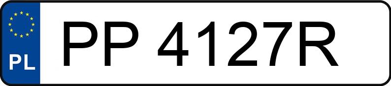 Numer rejestracyjny PP 4127R posiada KIA SORENTO - PP4127R