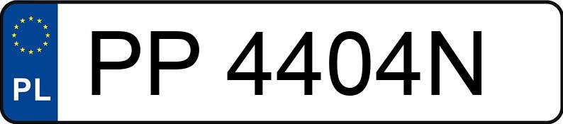 Numer rejestracyjny PP 4404N posiada AUDI A6 - PP4404N Numer rejestracyjny PP 4404N posiada AUDI A6 - PP4404N