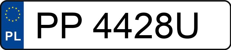 Numer rejestracyjny PP 4428U posiada BMW 520 Diesel MR`16 E6c/d G30 xDrive Steptronic - PP4428U