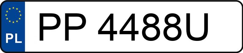 Numer rejestracyjny PP 4488U posiada VOLKSWAGEN GOLF - PP4488U Numer rejestracyjny PP 4488U posiada VOLKSWAGEN GOLF - PP4488U