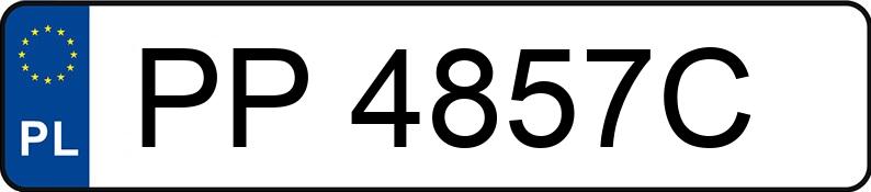 Numer rejestracyjny PP 4857C posiada TOYOTA Avensis Wagon 2.0 Diesel MR`03 E4 Terra - PP4857C