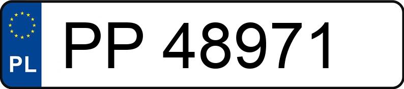 Numer rejestracyjny PP 48971 posiada SEAT IBIZA - PP48971 Numer rejestracyjny PP 48971 posiada SEAT IBIZA - PP48971