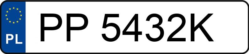 Numer rejestracyjny PP 5432K posiada FIAT DUCATO - PP5432K