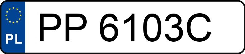 Numer rejestracyjny PP 6103C posiada BMW 320 - PP6103C Numer rejestracyjny PP 6103C posiada BMW 320 - PP6103C