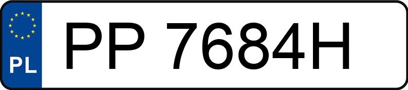 Numer rejestracyjny PP 7684H posiada BMW 728I 2.8 - PP7684H