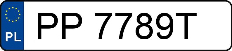 Numer rejestracyjny PP 7789T posiada SKODA KAROQ - PP7789T Numer rejestracyjny PP 7789T posiada SKODA KAROQ - PP7789T