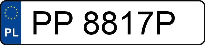 Numer rejestracyjny PP 8817P posiada VOLVO S40 - PP8817P