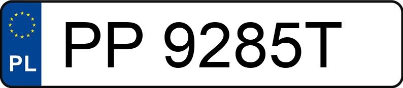 Numer rejestracyjny PP9285T posiada MERCEDES-BENZ GLK 350 CDI MR`08 E4 X204 GLK 350 CDI MR`08 E4 X204