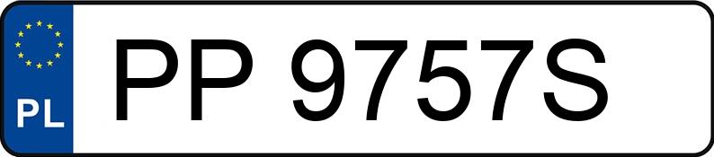 Numer rejestracyjny PP 9757S posiada FORD Focus 1.6 MR`11 E5 Titanium - PP9757S