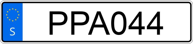 Numer rejestracyjny PPA044 posiada Volvo 245 Gl/Se-Pkt