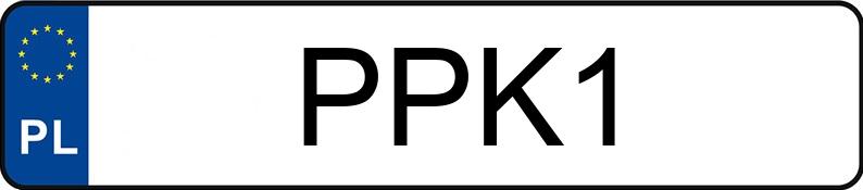 Numer rejestracyjny PPK 1 posiada DODGE Challenger MR`19 RT - PPK1