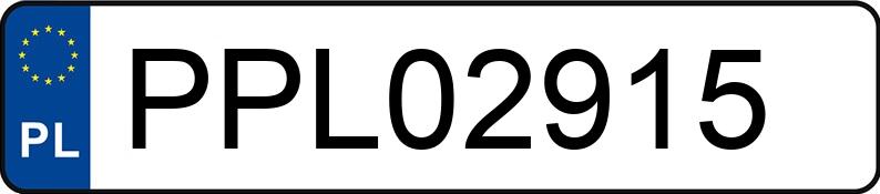 Numer rejestracyjny PPL 02915 posiada TOYOTA AYGO - PPL02915 Numer rejestracyjny PPL 02915 posiada TOYOTA AYGO - PPL02915