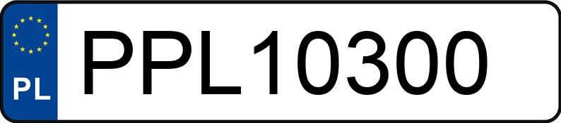 Numer rejestracyjny PPL 10300 posiada PORSCHE 986 BOXSTER S - PPL10300