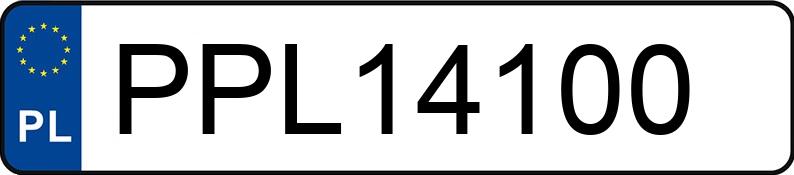 Numer rejestracyjny PPL 14100 posiada LAMBORGHINI HURACAN - PPL14100