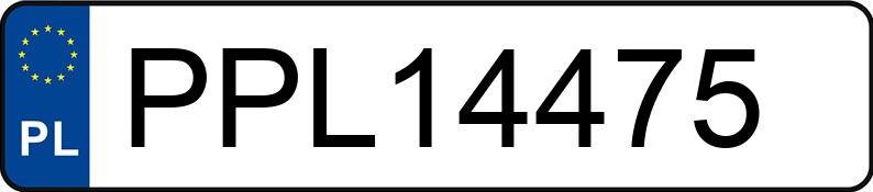 Numer rejestracyjny PPL 14475 posiada MERCEDES-BENZ E 200 - PPL14475