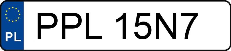 Numer rejestracyjny PPL 15N7 posiada SKODA Superb 1.9 TDI MR`02 E3 Classic - PPL15N7