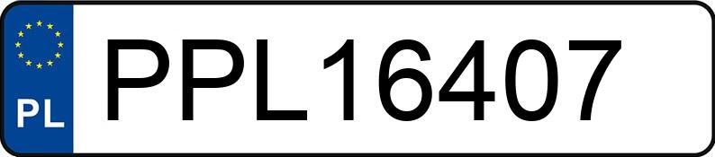 O número de registro PPL 16407 tem DACIA LOGAN SD - PPL16407