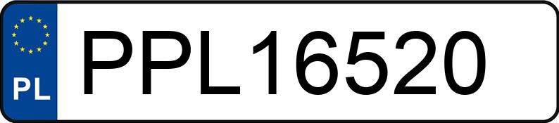 Numer rejestracyjny PPL 16520 posiada FSO-WARSZAWA POLONEZ CARO - PPL16520