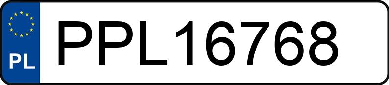Numer rejestracyjny PPL 16768 posiada BMW 320 Diesel Mild Hybrid MR`19 E6d G20 xDrive Steptronic - PPL16768