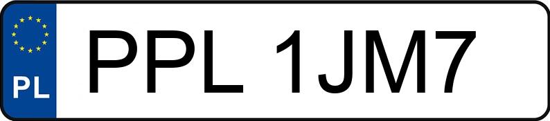 Numer rejestracyjny PPL 1JM7 posiada SCHMITZ SCS 24/L 13.62 E B - PPL1JM7