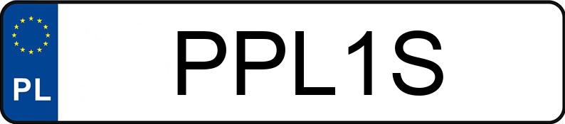 Numer rejestracyjny PPL 1S posiada MERCEDES-BENZ 280 S - PPL1S