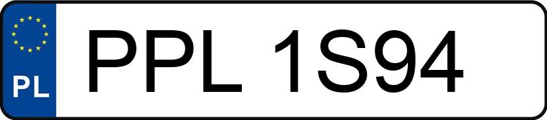 Numer rejestracyjny PPL 1S94 posiada LEXUS IS 220 Diesel MR`06 E4 Prestige - PPL1S94