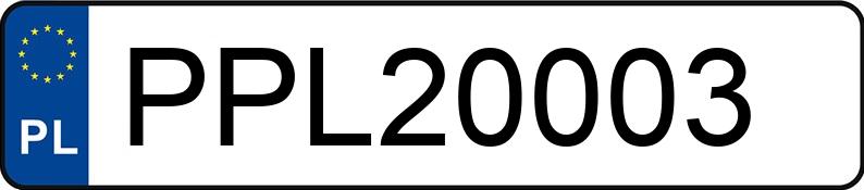 Numer rejestracyjny PPL 20003 posiada FIAT 500X MR`19 E6 City Cross DCT - PPL20003