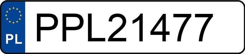 Numer rejestracyjny PPL 21477 posiada PEUGEOT 2008 - PPL21477