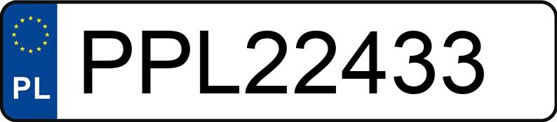 Numer rejestracyjny PPL 22433 posiada MG MG3 MR`24 E6 Excite - PPL22433