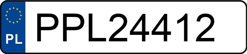 Numer rejestracyjny PPL 24412 posiada MERCEDES-BENZ ACTROS 963-4-A - PPL24412