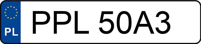 Numer rejestracyjny PPL 50A3 posiada OPEL VECTRA STATION WAGON - PPL50A3