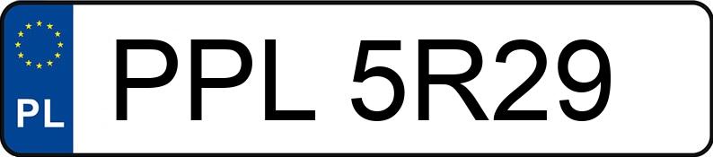 Numer rejestracyjny PPL 5R29 posiada FIAT Seicento 1.1 Kat. MR`98 Sporting - PPL5R29 Numer rejestracyjny PPL 5R29 posiada FIAT Seicento 1.1 Kat. MR`98 Sporting - PPL5R29