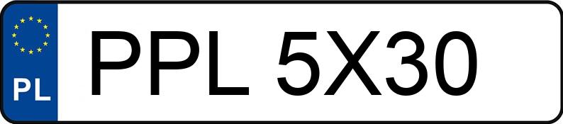 Numer rejestracyjny PPL 5X30 posiada CHEVROLET Captiva 2.0 CRD MR`06 E4 LT Medium - PPL5X30
