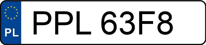 Numer rejestracyjny PPL 63F8 posiada PEUGEOT 307 - PPL63F8