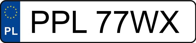 Numer rejestracyjny PPL 77WX posiada MERCEDES-BENZ E 55 AMG Kat. MR`02 E3 211 E 55 AMG Kat. MR`02 E3 211 - PPL77WX
