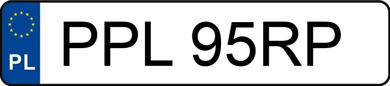 Numer rejestracyjny PPL 95RP posiada AUDI A6 - PPL95RP