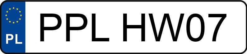 Numer rejestracyjny PPL HW07 posiada FORD C-MAX - PPLHW07