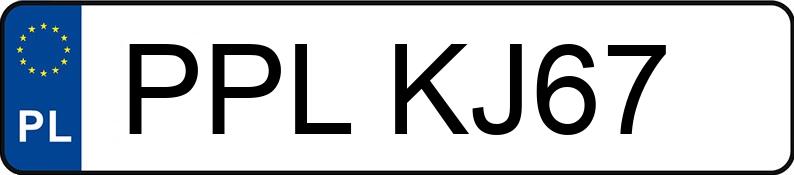 Numer rejestracyjny PPL KJ67 posiada SEAT ALTEA - PPLKJ67