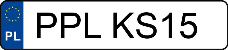 Numer rejestracyjny PPL KS15 posiada FORD EXCURSION - PPLKS15
