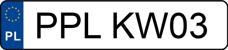 Numer rejestracyjny PPL KW03 posiada BMW 520i Kat. MR`01 E39 520i Kat. MR`01 E39 - PPLKW03